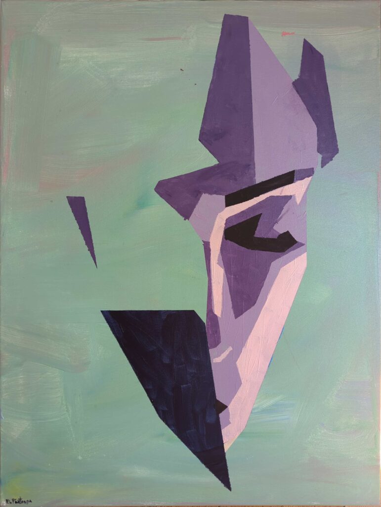 Bernard Pietraga Second Faces Painting